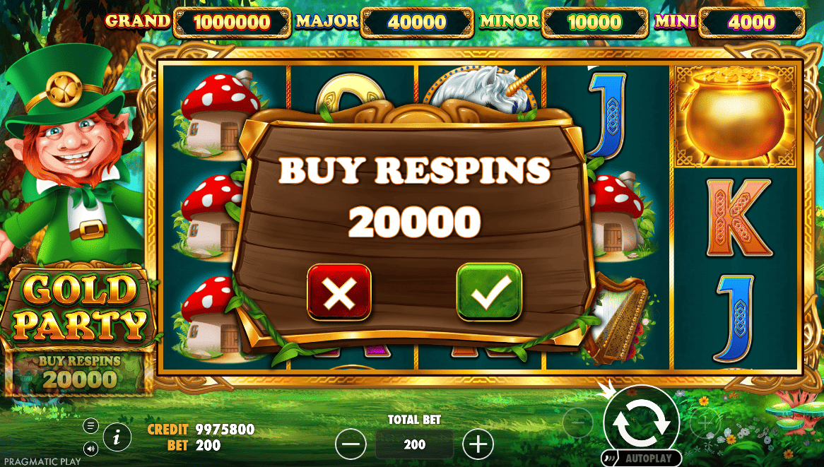 Juego de casino Gold Party Pragmatic Play